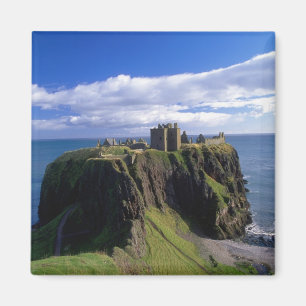 Scotland, Aberdeen. Dunnotar Castle. Magnet