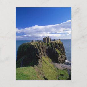 Scotland, Aberdeen. Dunnotar Castle. Postcard