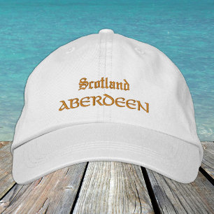 Scotland & ABERDEEN fashion / Scottish Patriots Embroidered Hat