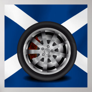 Scotland, Alloy Poster