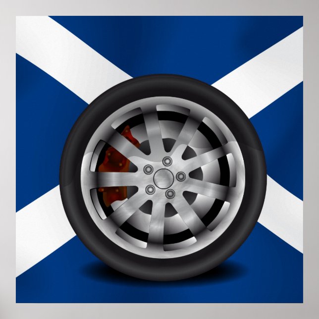 Scotland, Alloy Poster (Front)