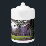 Scotland Armadale Castle Donald / MacDonald Clan<br><div class="desc">Armadale Castle, on the Isle of Skye, is considered the spiritual home of Clan Donald/MacDonald, . This design features a photograph of an ancient portion of Armadale Castle and some of the flowers in the nearby garden. The chiefs of the Clan Donald held the title of Lord of the Isles...</div>