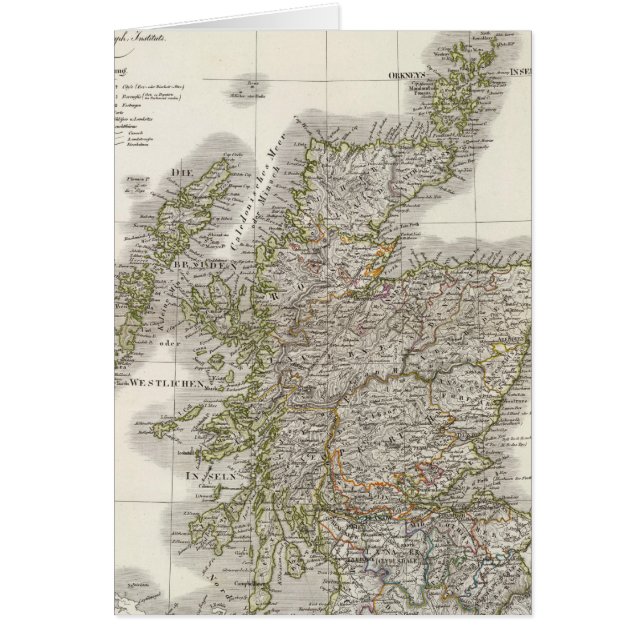 Scotland Atlas Map (Front)