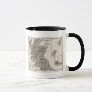 Scotland Atlas Map 2 Mug
