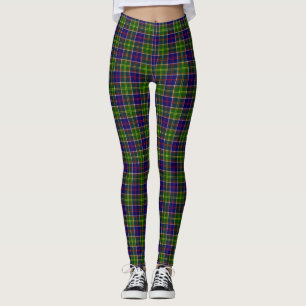 Scotland Ayrshire District Tartan Leggings