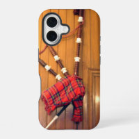 Scotland Bagpipe Tartan Plaid Musical Instrument