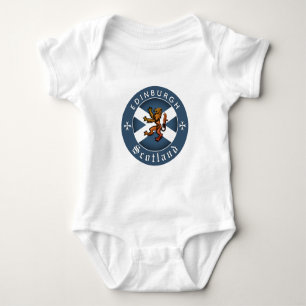 Scotland Bodysuit, Edinburgh, Scottish Flag Baby Bodysuit
