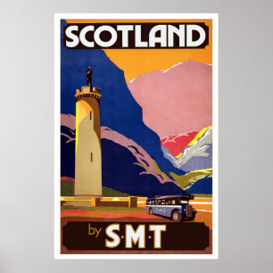 Scotland By SMT Poster