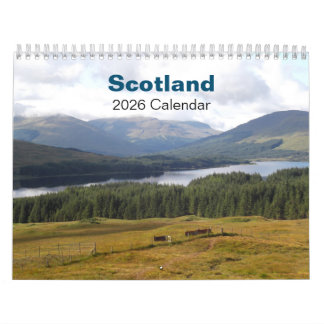 Scotland Calendar 2026