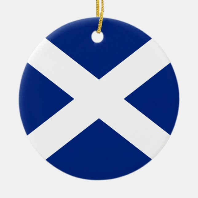 SCOTLAND CERAMIC ORNAMENT (Front)