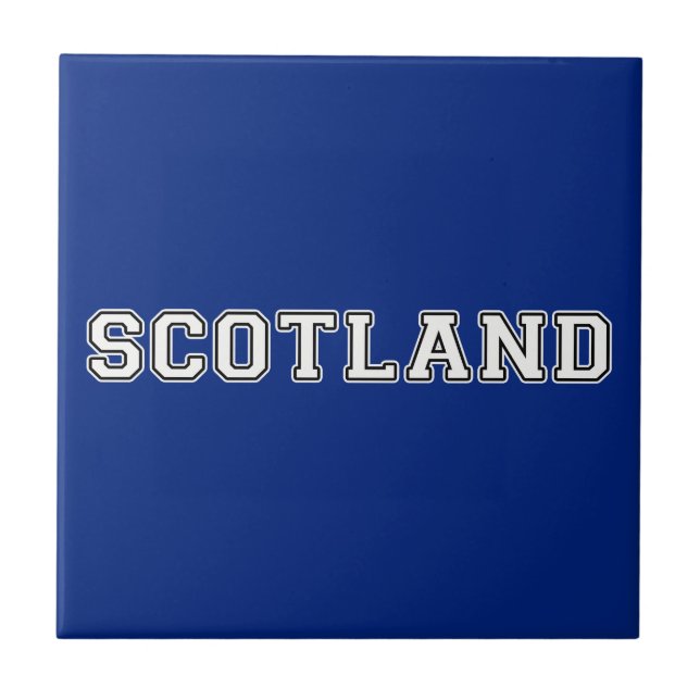 Scotland Ceramic Tile (Front)