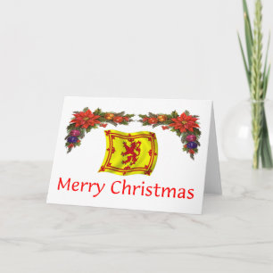 Scotland Christmas Holiday Card