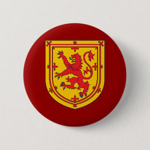 Scotland coat Of Arms 6 Cm Round Badge