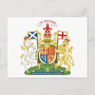 Scotland Coat of Arms Postcard