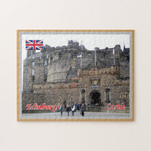 Scotland - Edinburgh - Castle - Jigsaw Puzzle