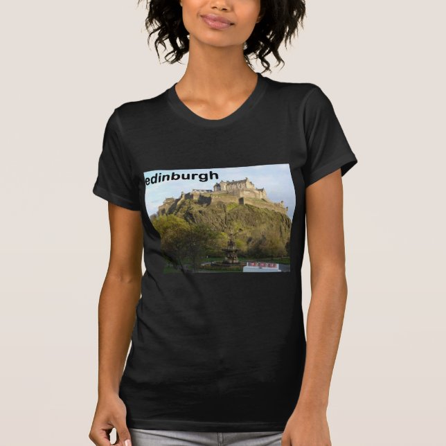 Scotland Edinburgh Castle (St.K) T-Shirt (Front)