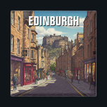 Scotland Edinburgh Castle Travel Magnet<br><div class="desc">Edinburgh, the capital of Scotland, is a city rich in history, culture, and stunning architecture. Known as the “Athens of the North, ” it is famous for its dramatic skyline, dominated by Edinburgh Castle, which sits atop Castle Rock, offering panoramic views of the city. The historic Royal Mile stretches from...</div>