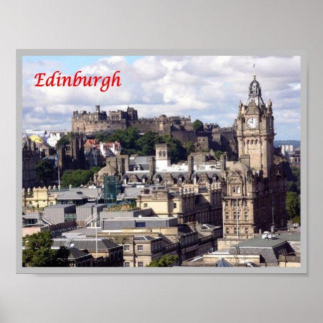 Scotland - Edinburgh - Poster (Front)