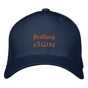 Scotland & ELGIN fashion / Scottish Patriots Embroidered Hat