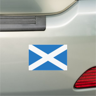 Scotland Flag Car Magnet