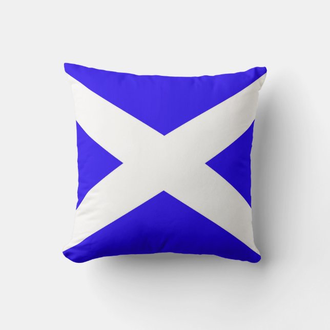 Scotland flag. cushion (Front)
