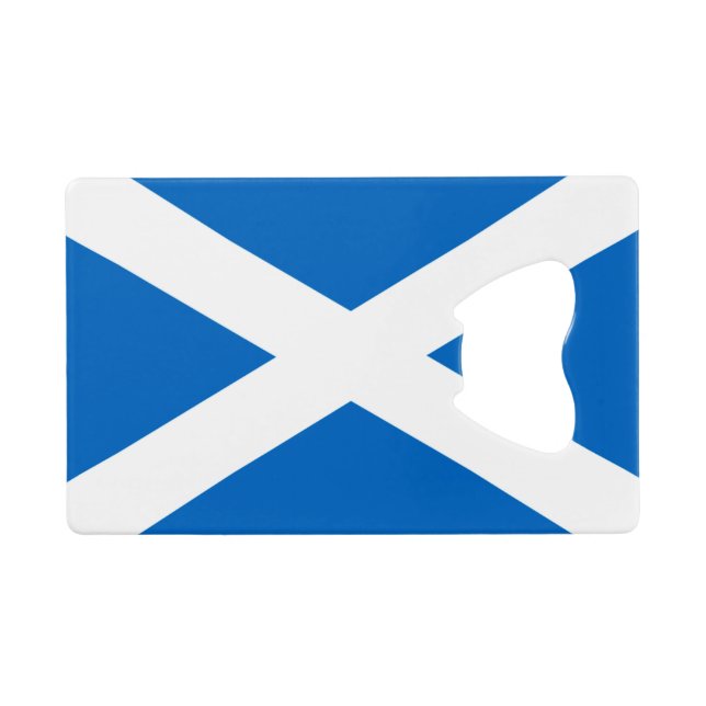 Scotland Flag Design (Back Horizontal)