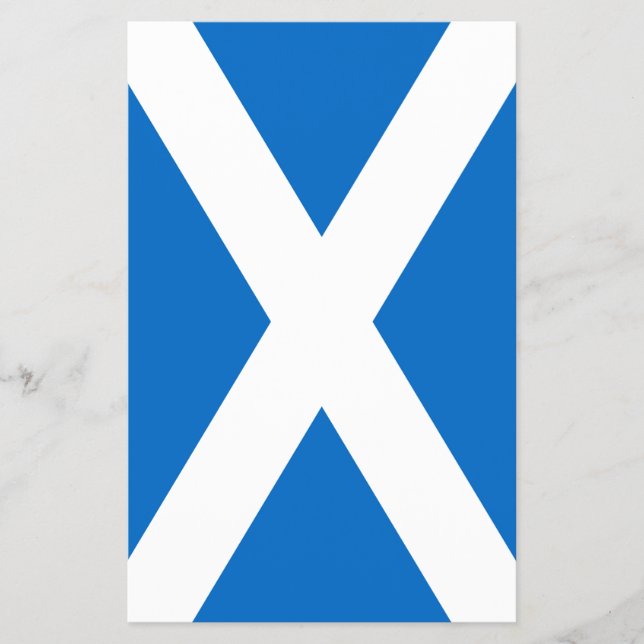 Scotland Flag Design Flyer (Front)