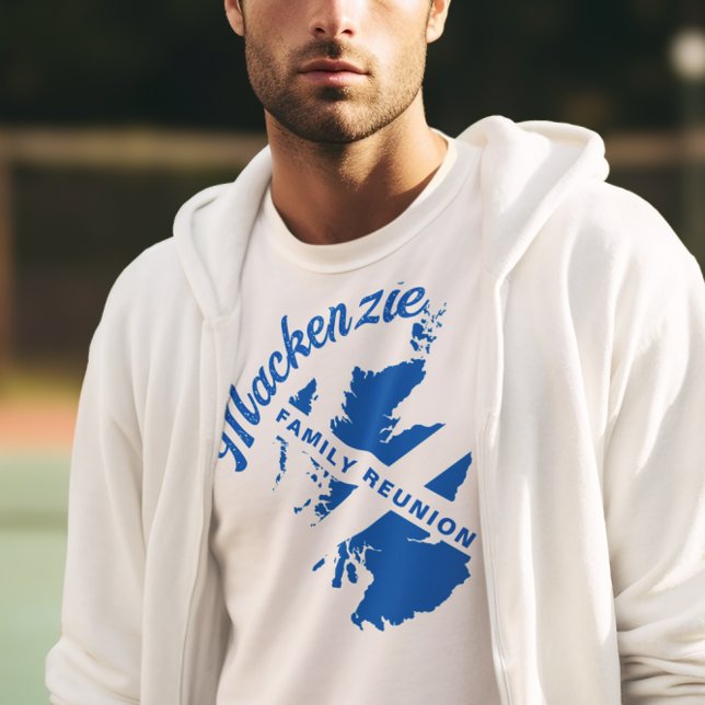 Scotland Flag Family Reunion  T-Shirt (Creator Uploaded)