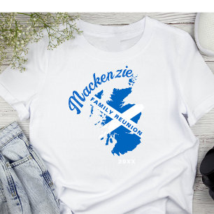 Scotland Flag Family Reunion T-Shirt