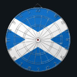 Scotland Flag Freedom Dartboard<br><div class="desc">A bold Scottish flag design on a  great custom gift. 
 
 Embroidery designs are available in a selection of popular colour options.  

 



 
Use the "Ask this Designer" link to contact us with your special design requests or for some assistance with your customisation project.</div>