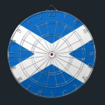 Scotland Flag Freedom Dartboard<br><div class="desc">A bold Scottish flag design on a  great custom gift. 
 
 Embroidery designs are available in a selection of popular colour options.  

 



 
Use the "Ask this Designer" link to contact us with your special design requests or for some assistance with your customisation project.</div>