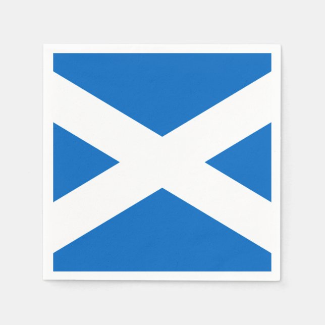 Scotland Flag Freedom Napkin (Front)