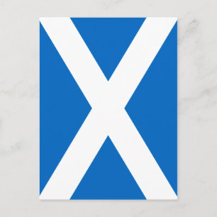 Scotland Flag Freedom Postcard