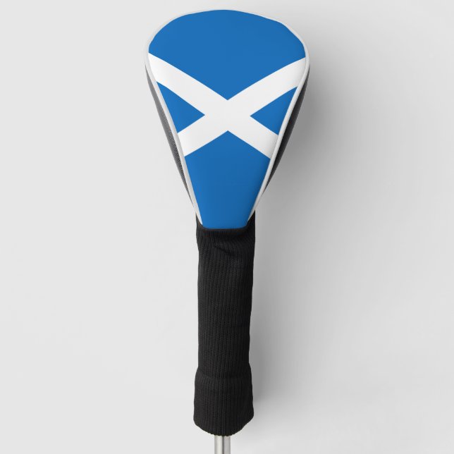 Scotland flag Golf Head Cover (Front)