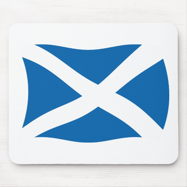 Scotland Flag Mousepad (Front)