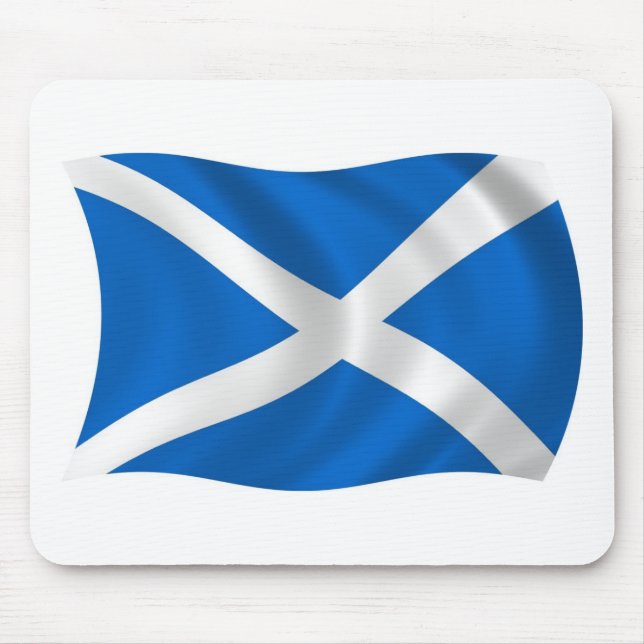 Scotland Flag Mousepad (Front)