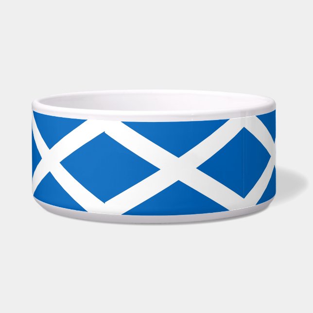 Scotland Flag Pet Bowl (Left)