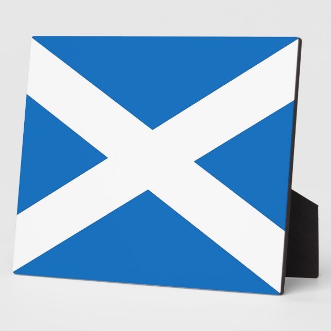 Scotland Flag Plaque (Side)