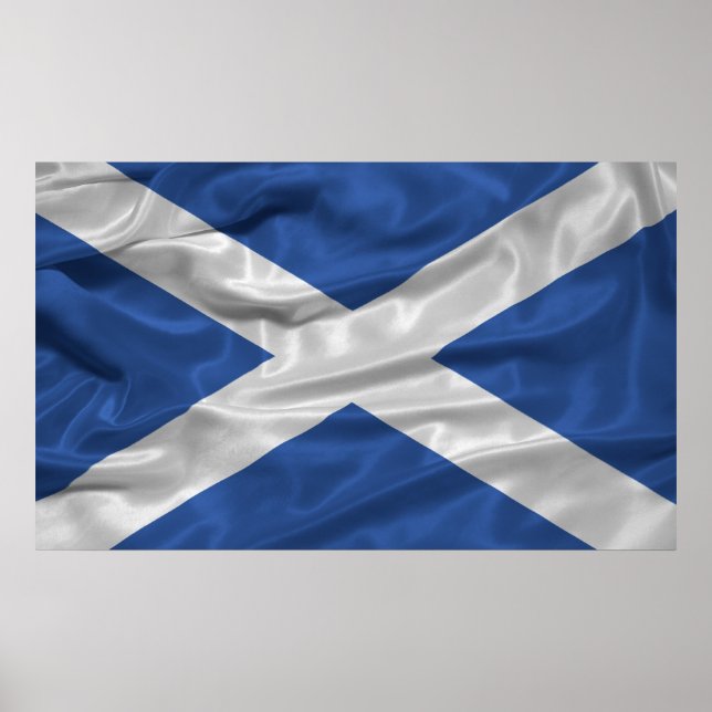 Scotland Flag Poster (Front)