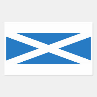 Scotland Flag Rectangular Sticker