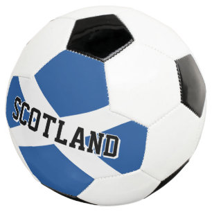 Scotland flag soccer ball for team fans and player