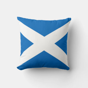 Scotland flag Throw Pillow