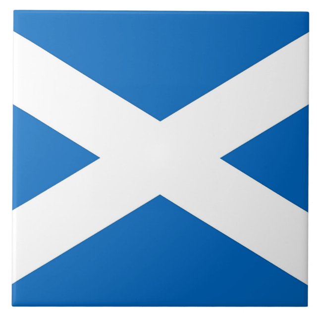 Scotland Flag Tile (Front)