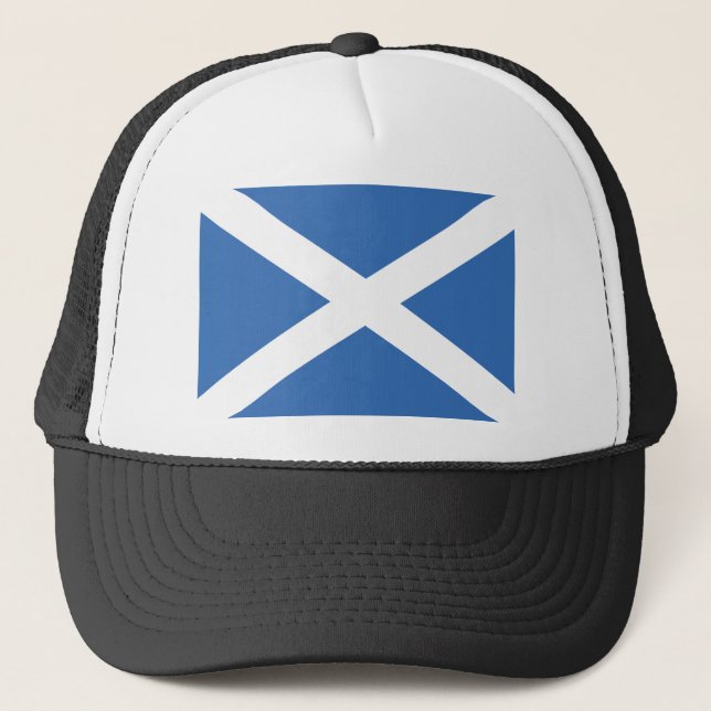 SCOTLAND FLAG TRUCKER HAT (Front)