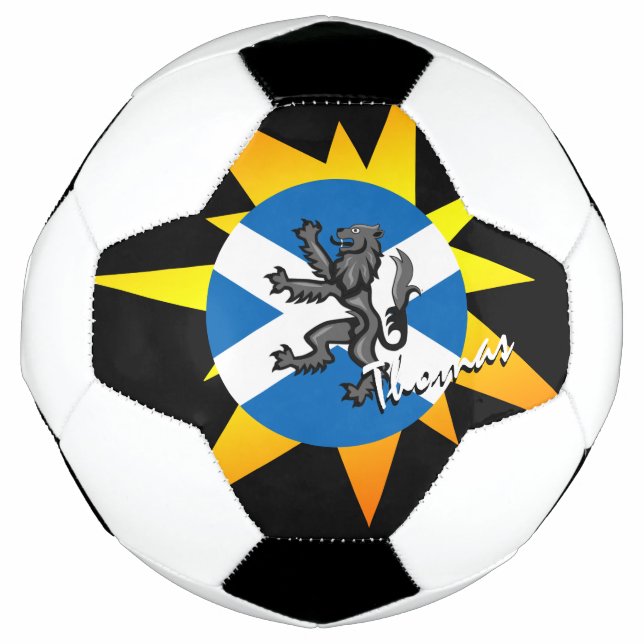 Scotland Football & Scottish Flag / BANG Soccer Ball (Front)