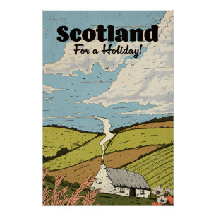 Scotland For a Holiday! Poster