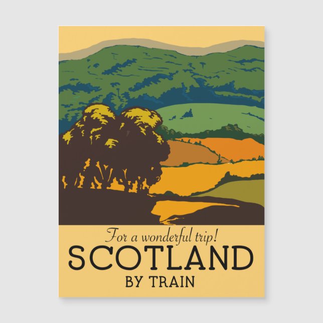 Scotland "For a Wonderful trip!" (Front)