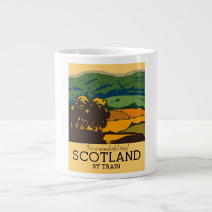 Scotland "For a Wonderful trip!" Large Coffee Mug