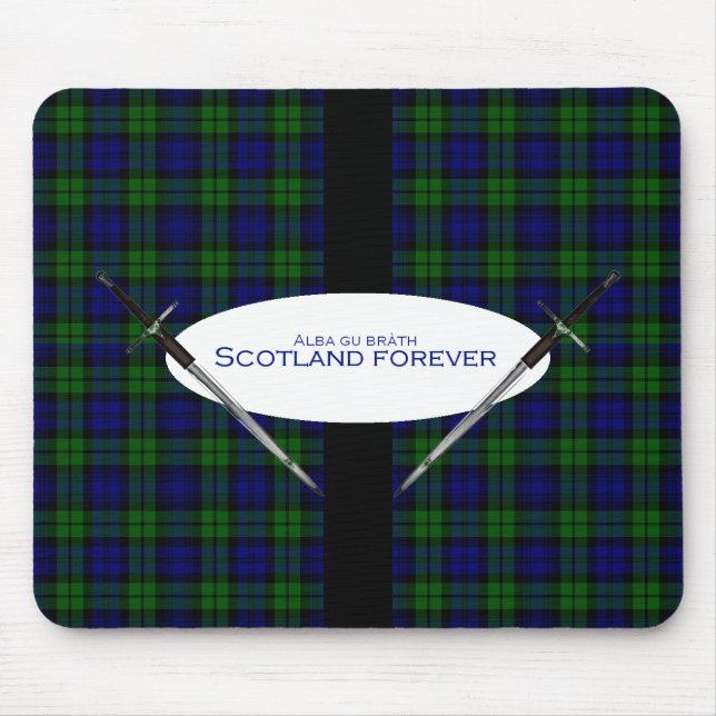 Scotland Forever Alba gu bràth Mouse Pad (Front)