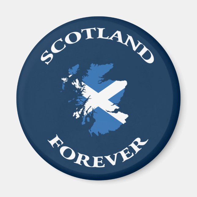 Scotland Forever Magnet (Front)
